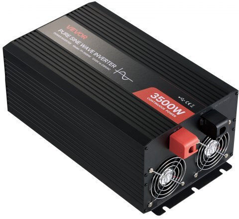 Vevor Car Inverter Pure Sinewave 3500W to Converter 12V DC in 230V AC