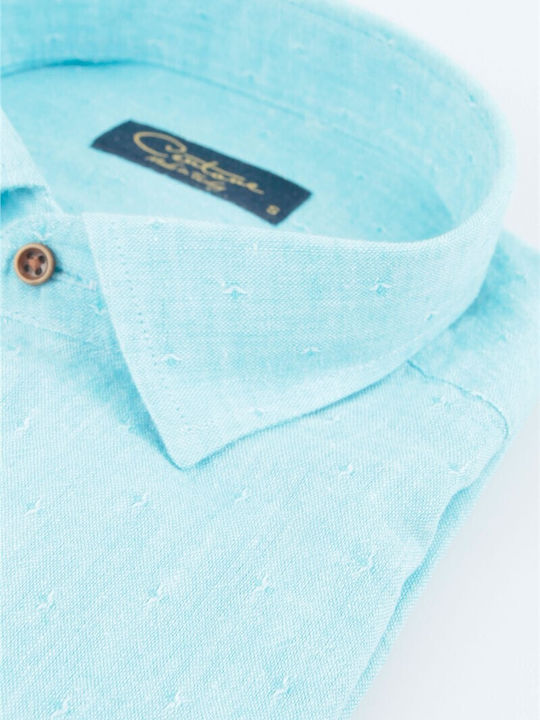 Къс ръкав Риза Turquoise