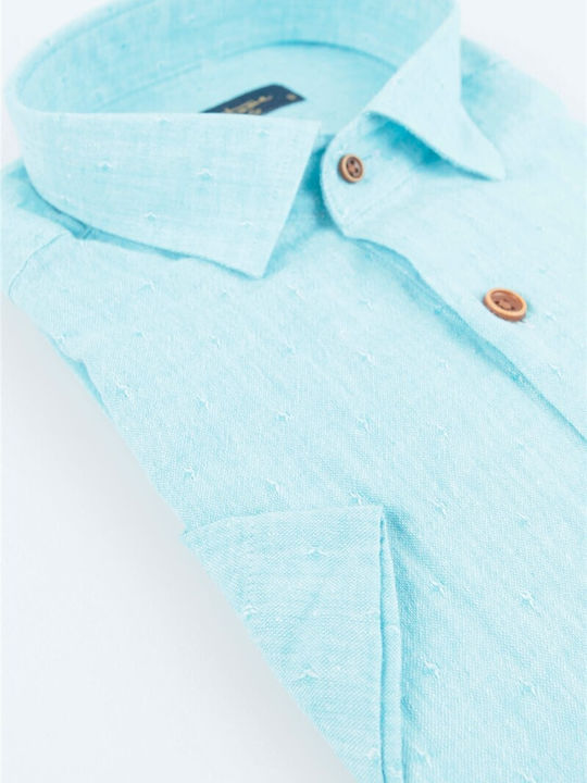 Къс ръкав Риза Turquoise
