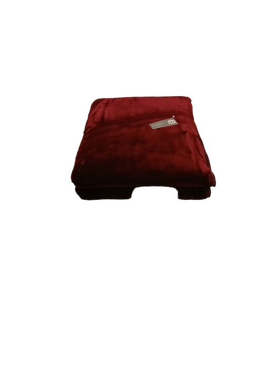 Manterol Casa Polo Color Κουβέρτα Ισπανίας Βελουτέ Ημίδιπλη 180x240εκ.