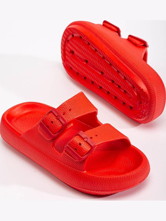 Frauen Flip Flops in Rot Farbe