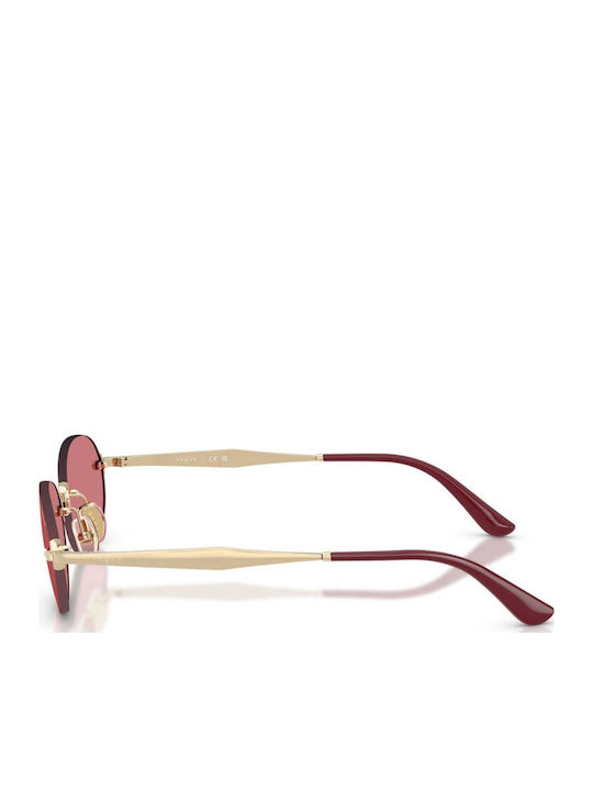 Vogue Unisex Sunglasses with Gold Metal Frame and Gold Lens VO4342S 848/75
