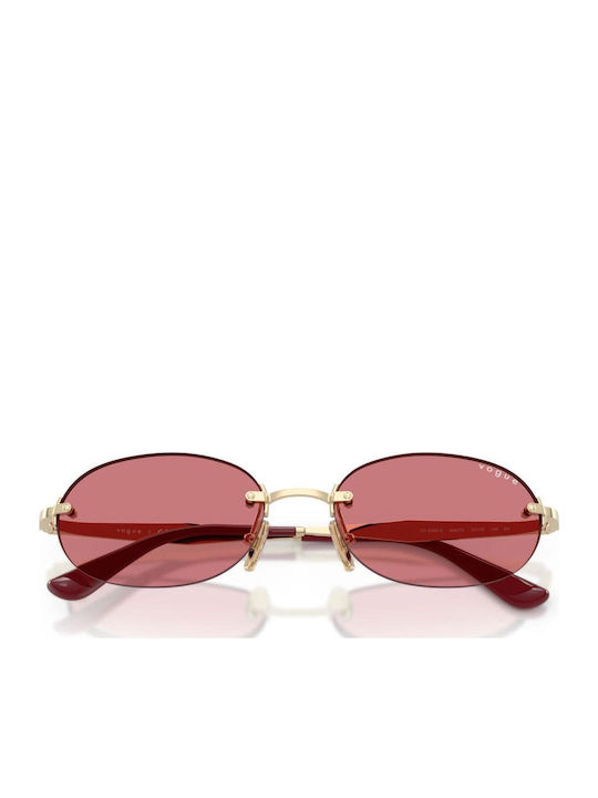Vogue Unisex Sunglasses with Gold Metal Frame and Gold Lens VO4342S 848/75