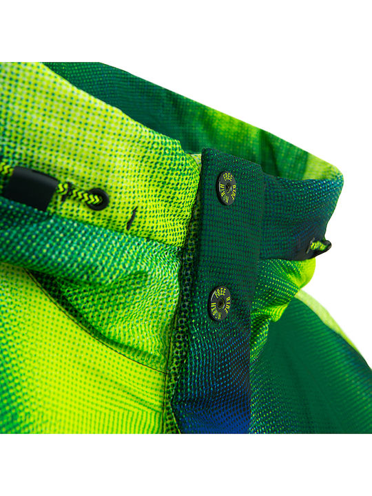 Kids Sports Short Green Jacket