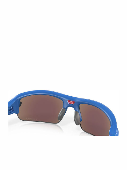 Oakley Flak Xxs Sportliche Kinder-Sonnenbrillen mit Spiegel-Gläser Blau