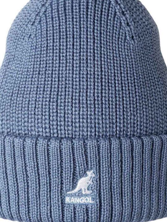 Beanie Unisex Beanie with Rib Knit in Blue color
