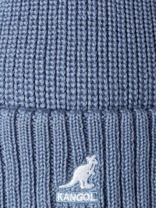 Beanie Unisex Beanie with Rib Knit in Blue color