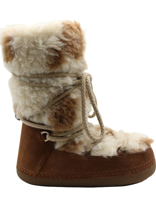 Women's Boots Beige