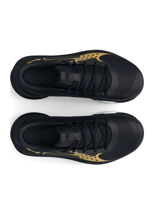 Gs Jet '23 Kids Sports Shoes Basketball with Laces Black