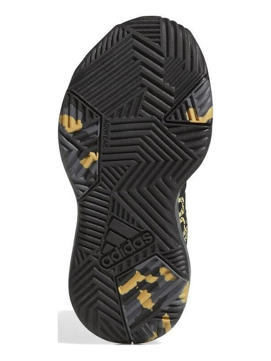 Ownthegame OwnTheGame 2.0 K Kids Sports Shoes Basketball with Laces Grey Five / Matte Gold / Core Black