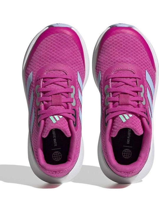 Runfalcon 3.0 K Kids Sports Shoes Running with Laces Fuchsia