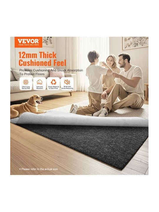 Vevor Vevor Carpet Gray 275x366cm