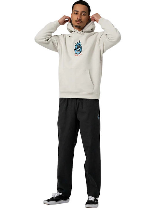 Screaming Sweatshirt with Hood White