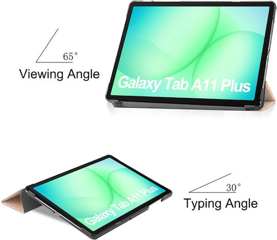 Flip Cover Rezistentă Roz (Samsung Galaxy Tab A11 Plus, A9 Plus)