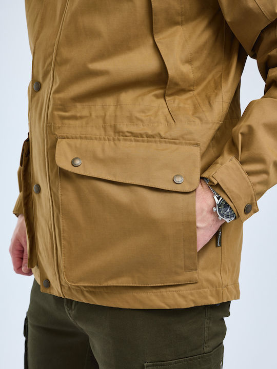 Pinewood Nydala Jagdjacke Vlies Braun