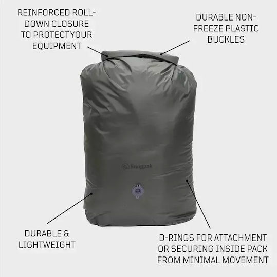 Snugpak Drisak Sac Uscat 20L Verde