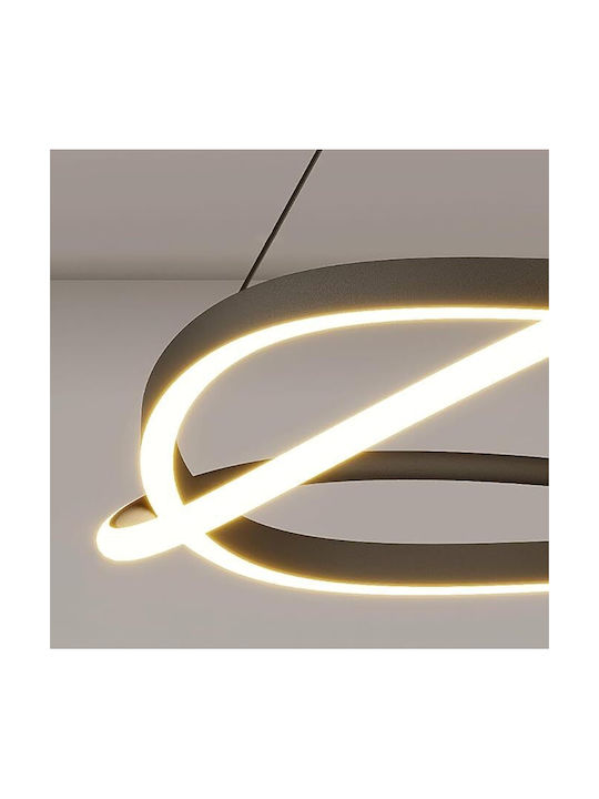 Lightplanet Pendant Light Black LED with Natural White Light
