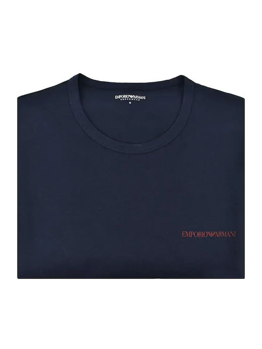 Logo Herren Unterhemden in Blau Farbe 1Packung