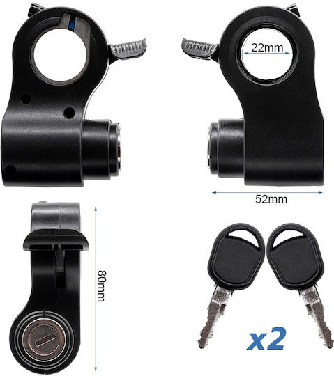 Ewheel Γκαζι Κλειδι Αναφλεξης Kukirin G2 Pro Version 2024 Ewm579