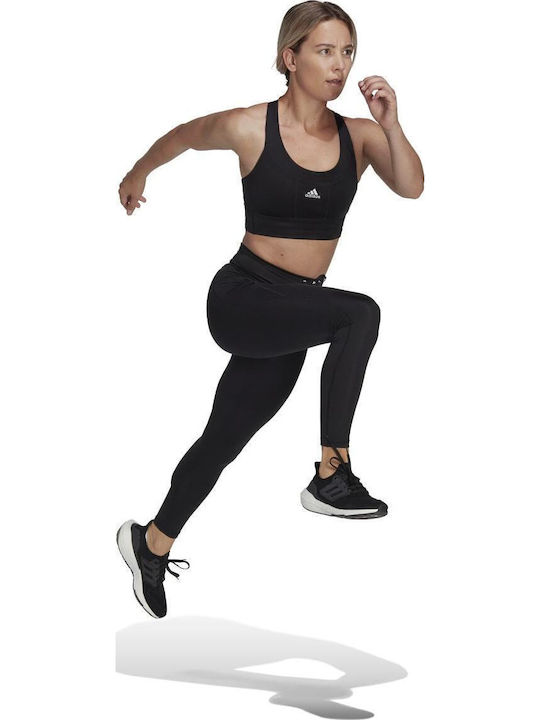 Running Essentials 7/8 Running Γυναικείο Cropped Κολάν Ψηλόμεσο Μαύρο