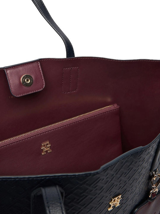 Set Women's Bag Tote Handbag Blue