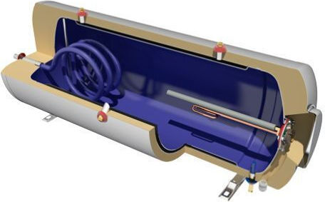 Nobel Solar Water Heater 200lt Glass 2.6 sq.m. Selective