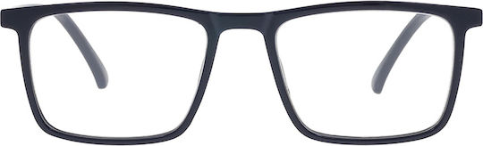 Brilo Men's Reading Glasses +1.50 in Blue color BR130BLUE1.50