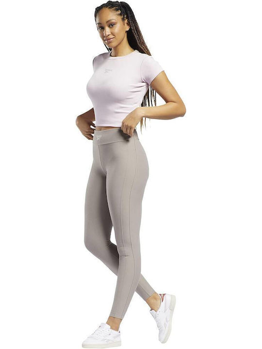 Classics Cozy Knit Women's Long Training Legging High Waisted Boulder Grey