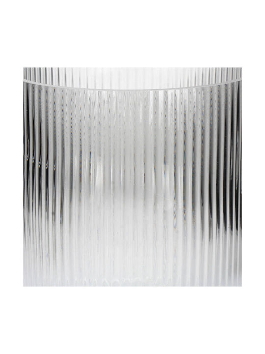 Selected by Pragmatic Διακοσμητικό Βάζο Glas Transparent 16x16x22cm 1Stück