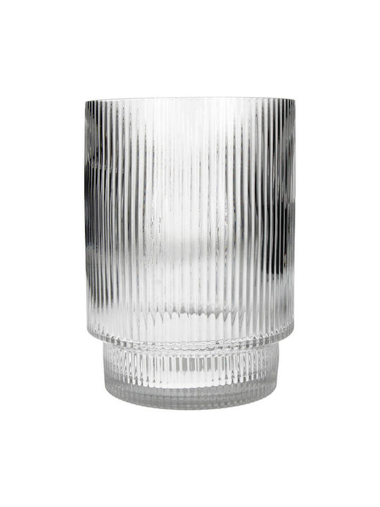 Selected by Pragmatic Διακοσμητικό Βάζο Glas Transparent 16x16x22cm 1Stück