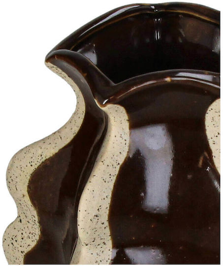 Selected by Pragmatic Vază Ceramică Maro Φ18.5xÎ31.5cm