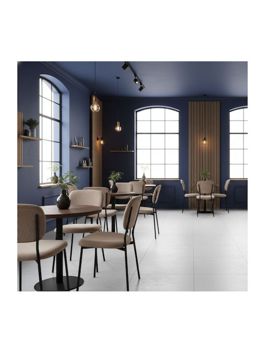 Kevin Stühle Speisesaal Mocha - Black 1Stück 48x51x87cm