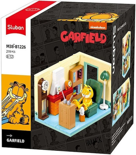 Sluban Блокчета Garfield In The Living Room 219бр