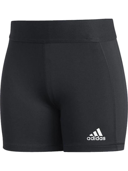 Alphaskin Volleyball 4-Inch Training Women's Firming Black Leggings-Shorts