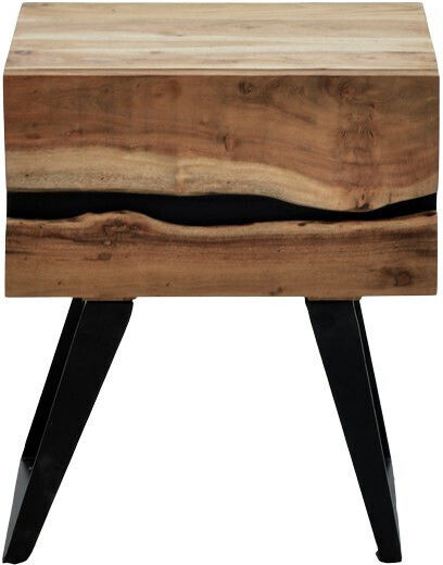 Imena Ξύλινο με Μεταλλικά Πόδια Μπεζ 45x35x56cm 379-000031 Imena Ξύλινο με Μεταλλικά Πόδια Μπεζ 45x35x56cm 379-000031
