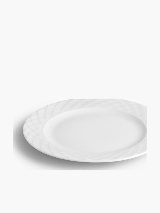 Ionia Willow White Porcelain Dinnerware Set 20pcs