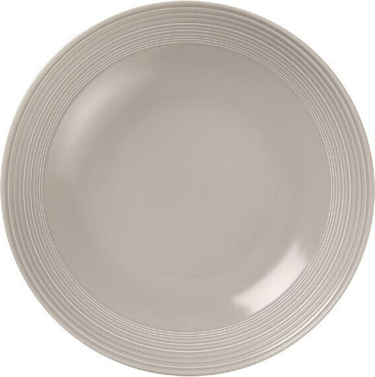Cryspo Trio Jasper Gray Porcelain Dinnerware Set 18pcs