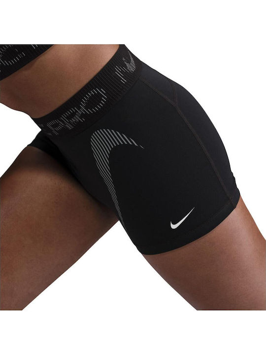 Dri-Fit Pro Training Women's Leggings-Shorts Black Cool Grey White