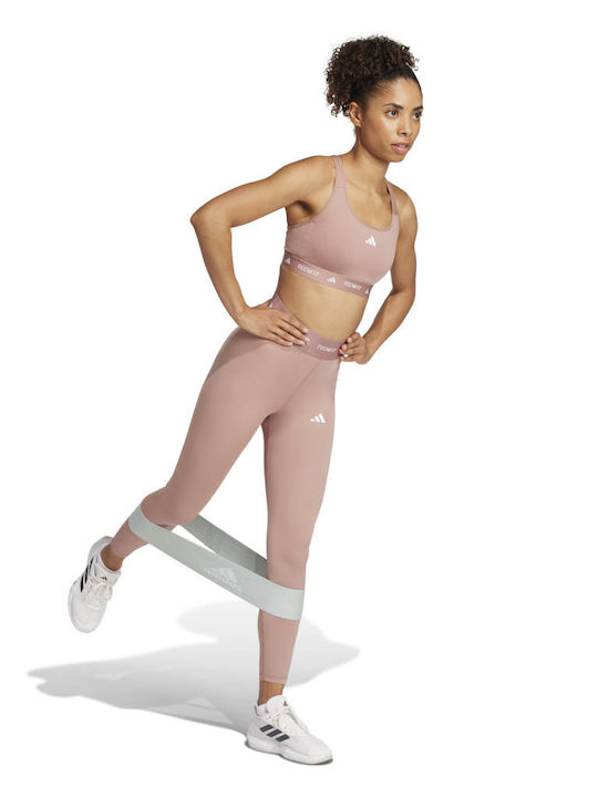 Training Γυναικείο Cropped Κολάν Σύσφιξης Ροζ