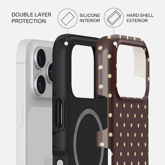 Burga Fashion Tough Back Cover Plastic Silicone 2mm iPhone 17 Pro