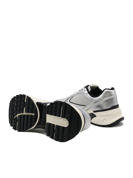 Calvin Klein Runner Sneakers Silver Calvin Klein Runner Sneakers Silver