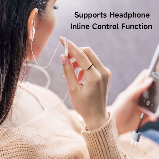 Mcdodo Audio Convertor USB-C masculin în 3.5mm / DC feminin Gri 1buc