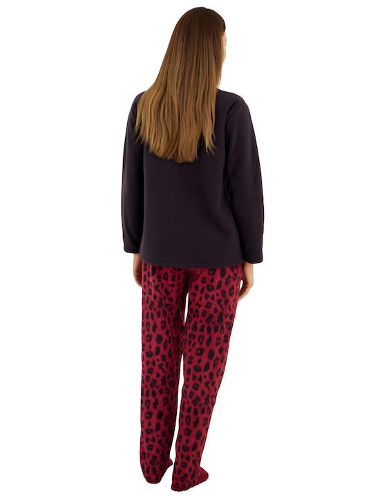 Sexen Winter Damen Pyjama-Set