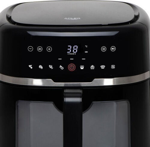 Adler Air Fryer 8lt Μαύρο AD 6318