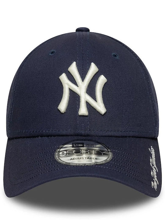 New York Yankees Mlb Visor Script Navy 9forty Adjustable Cap New York Yankees Mlb Visor Script Navy 9forty Adjustable Cap