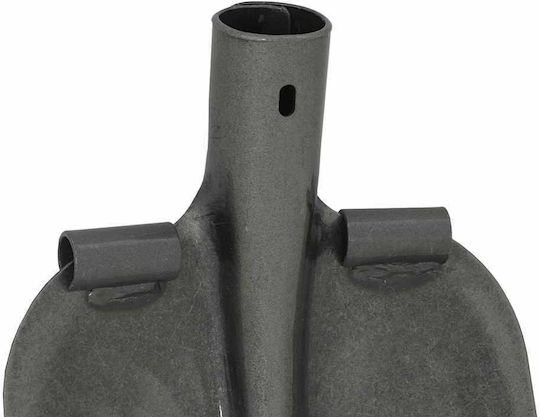 vidaXL Sandschaufel Kopf Silber 33 x 21 cm Stahl Pulverbeschichtung