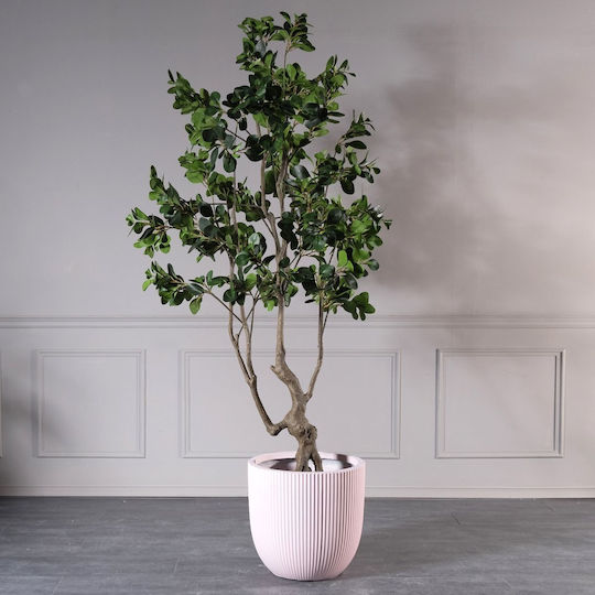 Supergreens Topf Keramik Pink 49x49x47cm.