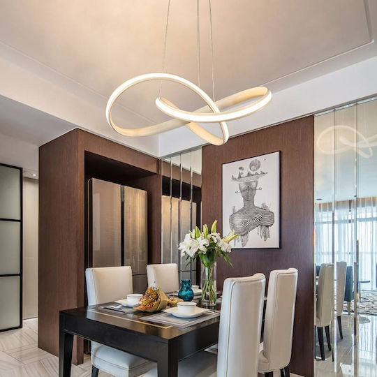 Powertech Pendant Light White 50x50x120cm