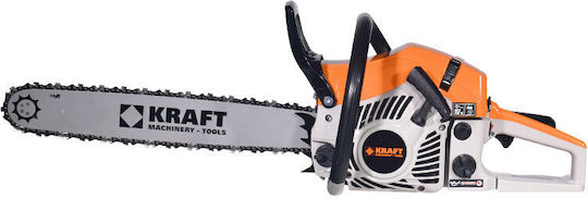 Kraft Gasoline Chainsaw 6.9kg with Blade Carving Blade 50cm
