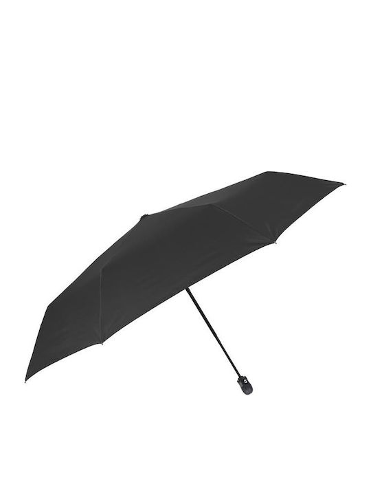 Rain Windproof Automatic Umbrella Compact Black